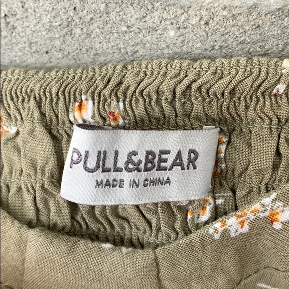 Taupe green summer dress - Picture 5 of 5